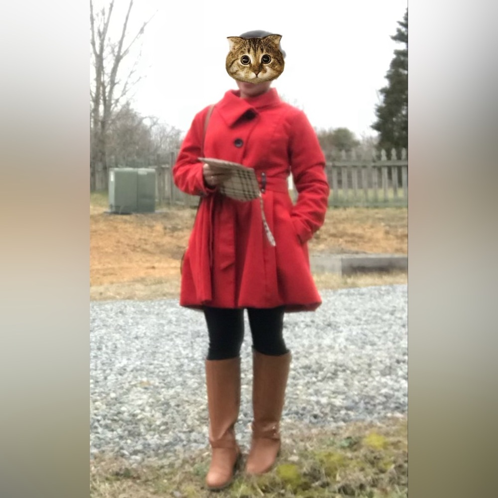 Charlotte Russe red coat